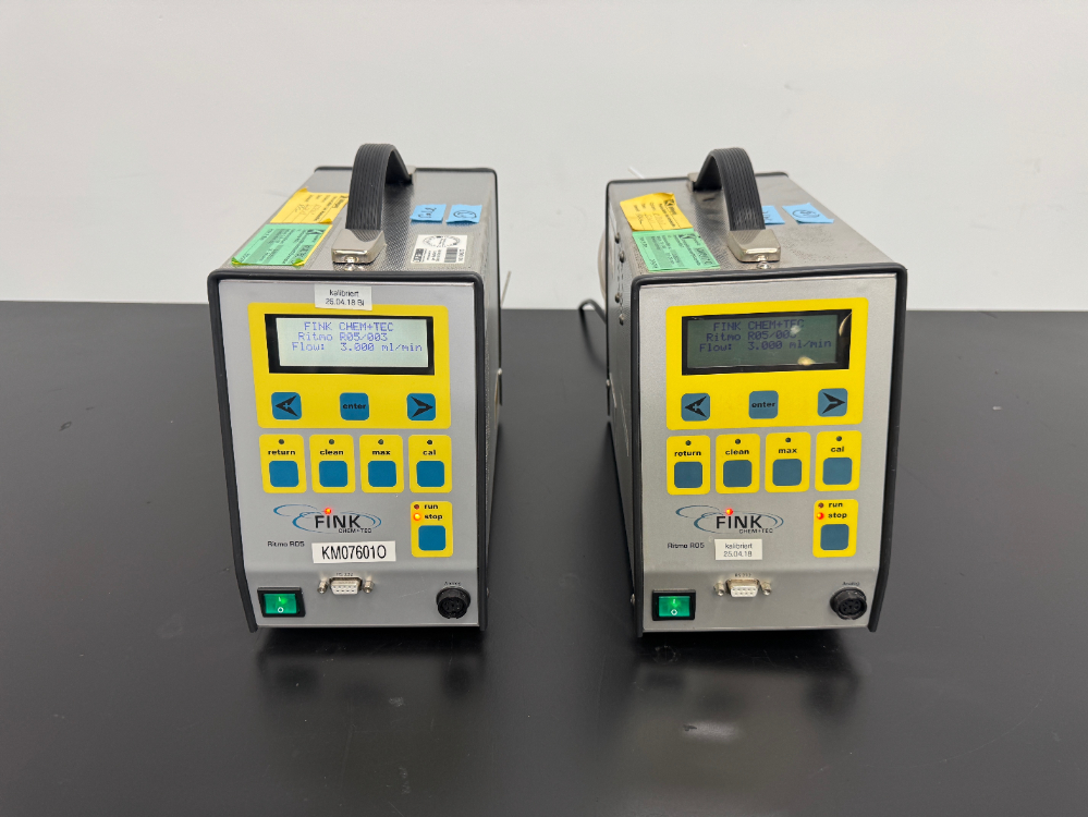 Image of Fink Chem+Tec Ritmo R05 Precision Metering Pump 3 uL/min to 3 mL/min - Qty 2